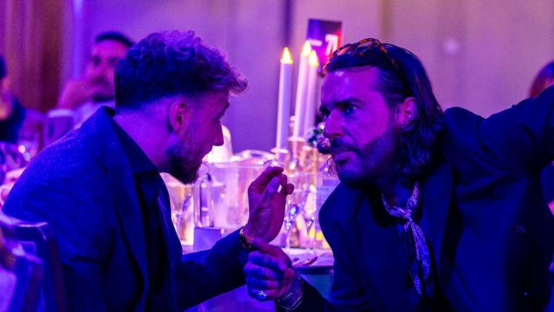 Pete Wicks offered a shoulder to cry on for pal Sam Thompson (Image: Adam Gerrard / OK!)