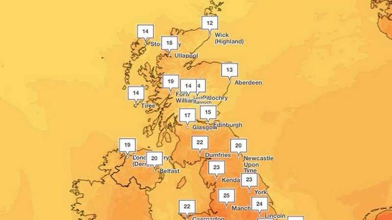 Exact date UK heatwave scorcher will end as temperatures reach 31C