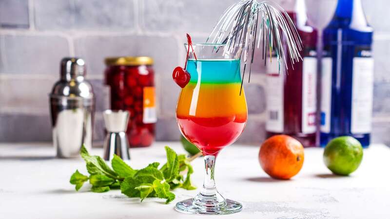 Celebrate in style with some of the best pride themed cocktails (Image: Getty Images/500px Plus)