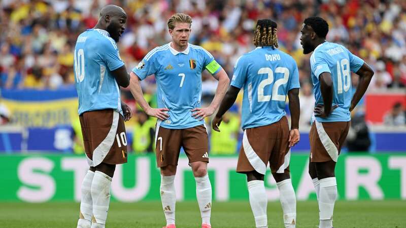 Belgium will play France in the last-16 (Image: UEFA via Getty Images)