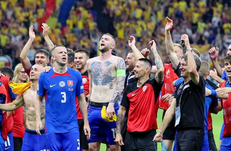 The two-verse anthem is sung with pride after Slovakia qualified