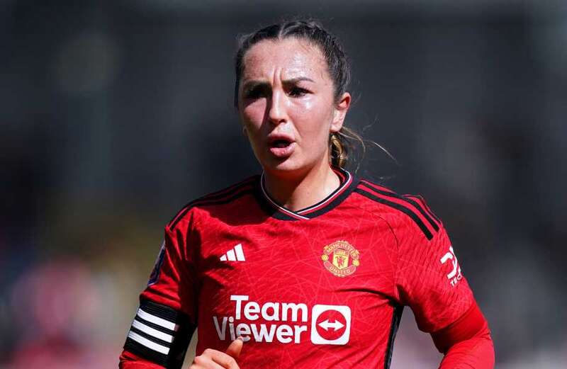 Red Devils captain to leave club at the end of June after helping the team to their first Women’s FA Cup win