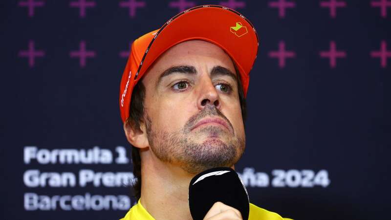 Fernando Alonso and Aston Martin have fallen way behind the top four teams (Image: Getty)