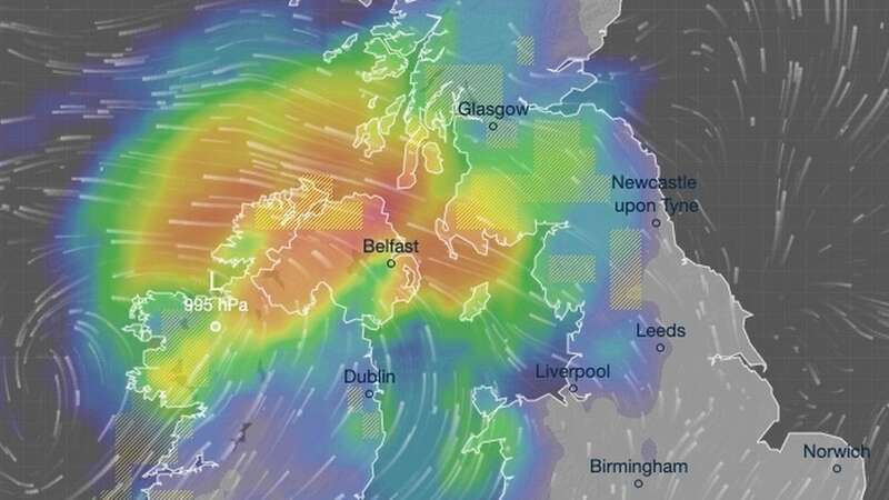 Rainfall is expected to descend on the UK in just over a week (Image: Getty Images)