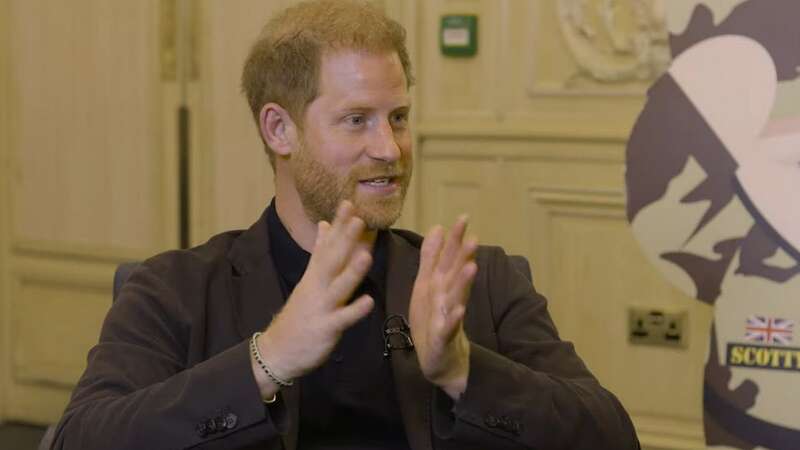 Prince Harry told how he speaks to his children about grief (Image: Scotty