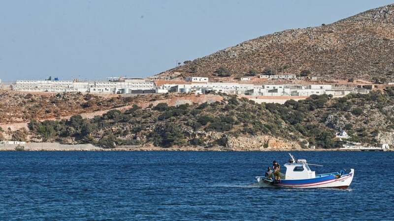 The Greek island of Leros has been hit by water supply issues in crippling 50C heat (Image: Getty)