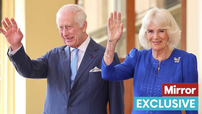 Queen Camilla speaks with Empress Masako of Japan (Image: PA)