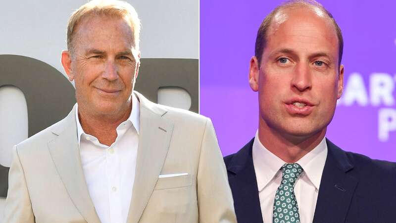 Kevin Costner said Prince William confirmed a rumour about his late mother Princess Diana was true (Image: Getty Images)