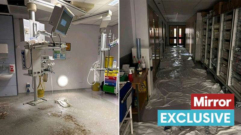 The hospital, which is in a Tory-held constituency, has suffered multiple ceiling collapses