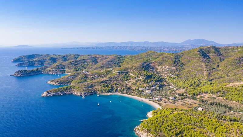 The man was found on the Greek Island of Spetses (Image: dronepicr / flickr.com)