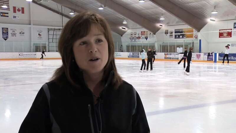 Kim spent many years before college as a competitive figure skater (Image: ColoradoLottery/Youtube)