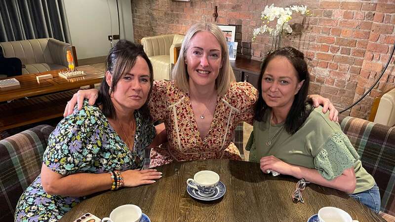 From left to right, Kelly Brown, Esther Ghey and Leeann White (Image: PA)