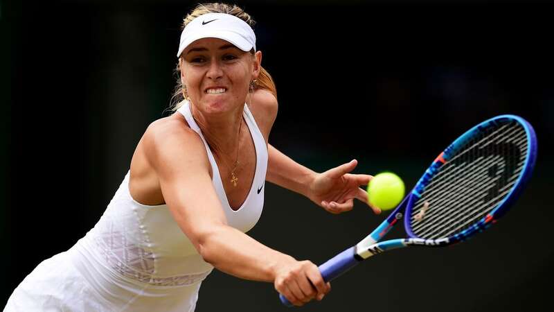 Maria Sharapova will be at Wimbledon with her partner this year, provided he is allowed in (Image: Getty)