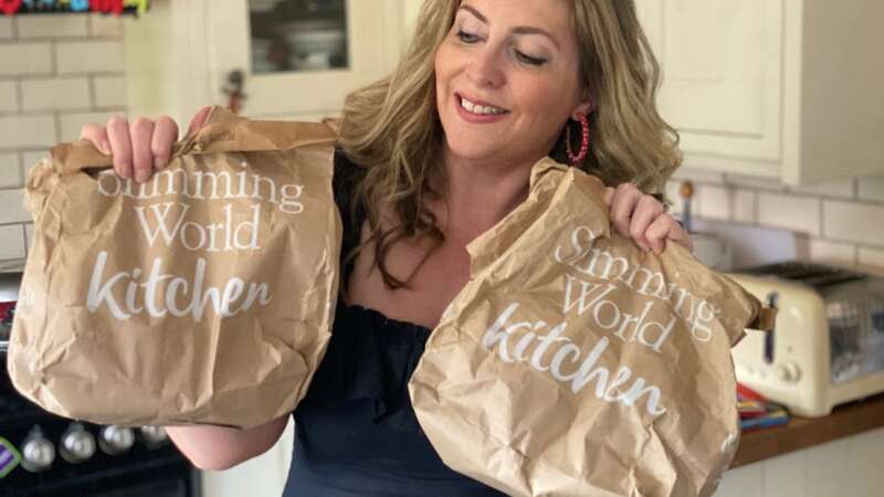 Reporter Dianne Bourne tests out Slimming World Kitchen new recipe bags are delivered to your door to make tasty "free food" meals on the diet plan (Image: MEN)