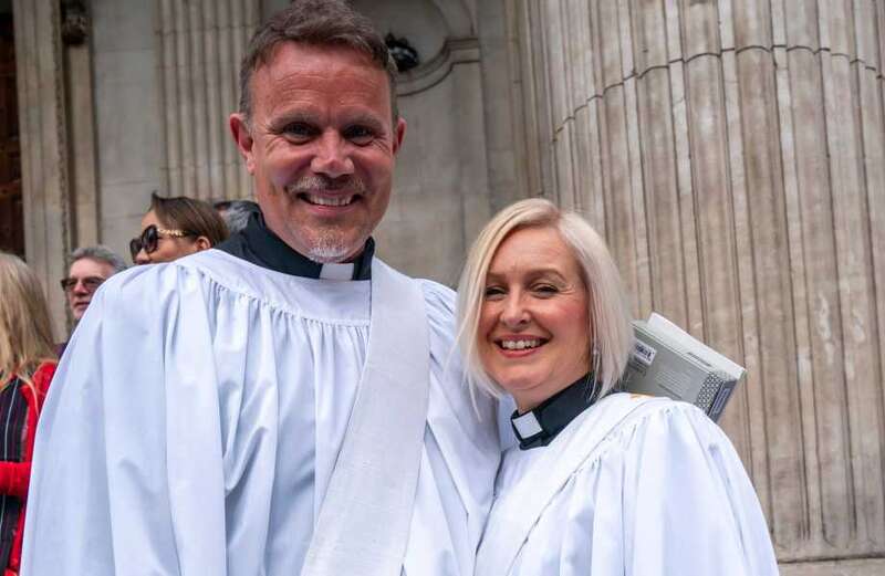 The pair will take up a church role in South Kensington