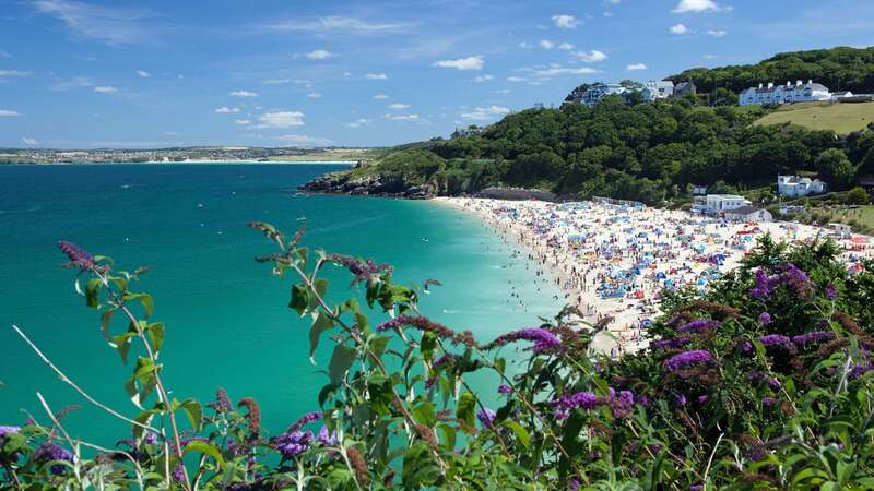 Porthminster Beach in St Ives could be anywhere in the world (Image: Getty)