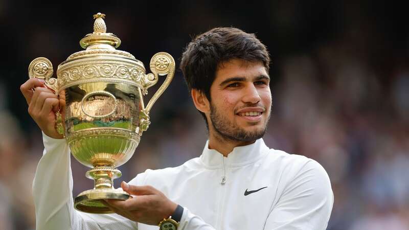 Carlos Alcaraz will be aiming to defend his Wimbledon title (Image: Getty Images)