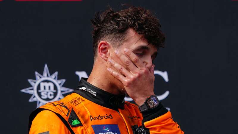 Lando Norris was left fuming with himself over a mistake in the Austria Grand Prix Sprint (Image: PA)