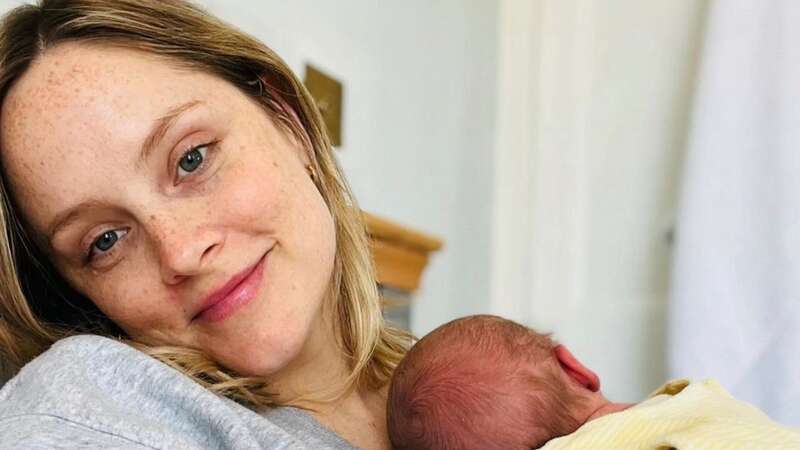 Sophie Rundle has given birth to her second child, a baby boy (Image: Instagram)