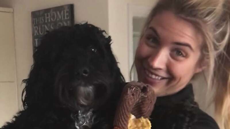 Gemma Atkinson has shared the sad news her beloved dog Norman has died