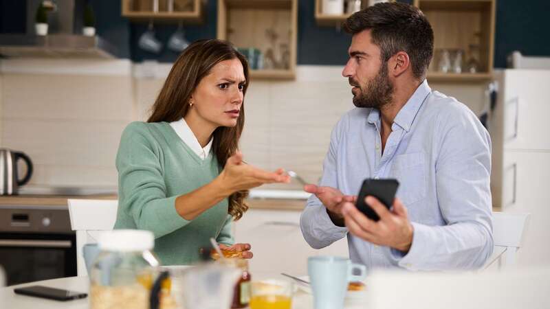 Phubbing actually disrupts how a couple balances work and family responsibilities (Image: Getty Images)