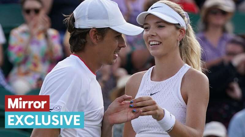 Brit No.1 Katie Boulter has been going out with Australian Alex de Minaur (Image: PA)