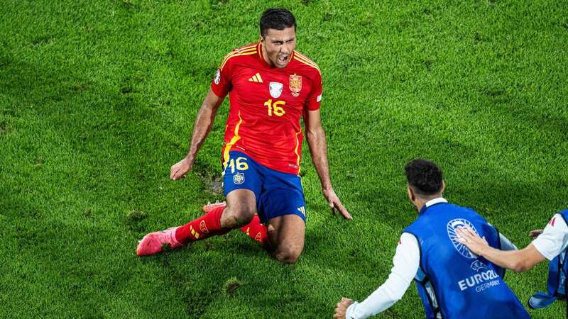 Rodri fired Spain level after they had gone a goal down (Image: Getty Images)