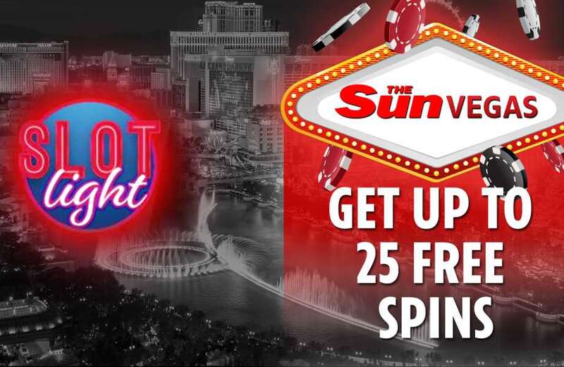 Play Sun Vegas' Game of the Week and you can earn up to 25 FREE SPINS