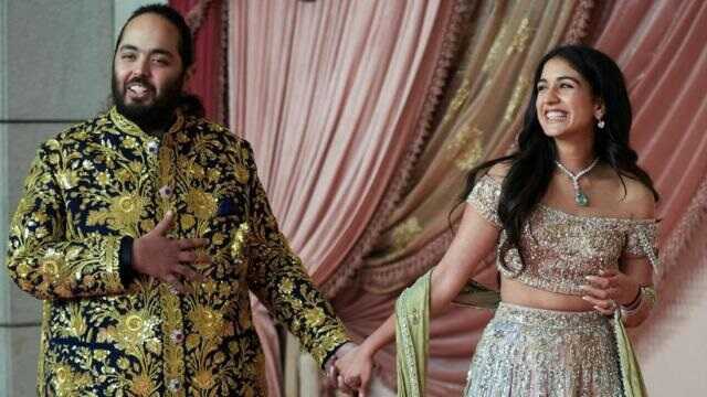 Indian tycoon Ambani’s son marries in extravagant ceremony