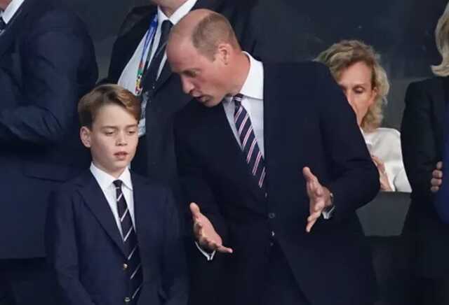 It’s the second Euros final George, 10, has attended (Picture: Euro 2024 News Pool)