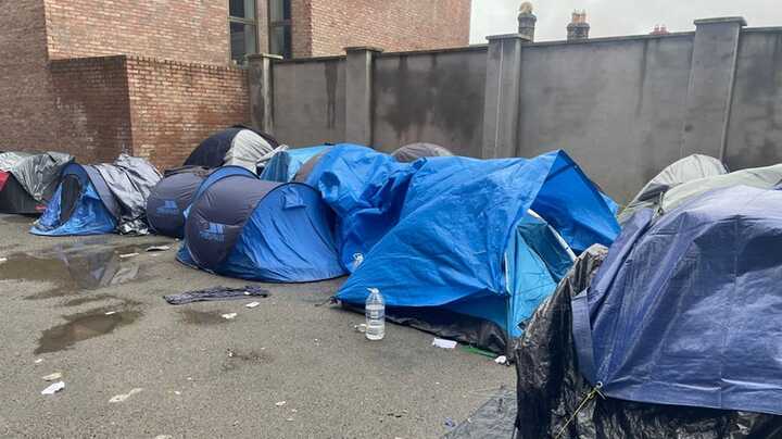 Asylum seekers in Dublin reportedly attacked by people with knives