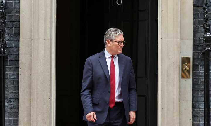 Keir Starmer had indicated for the first time on Monday that he would consider scrapping the cap. Photograph: Toby Melville/Reuters