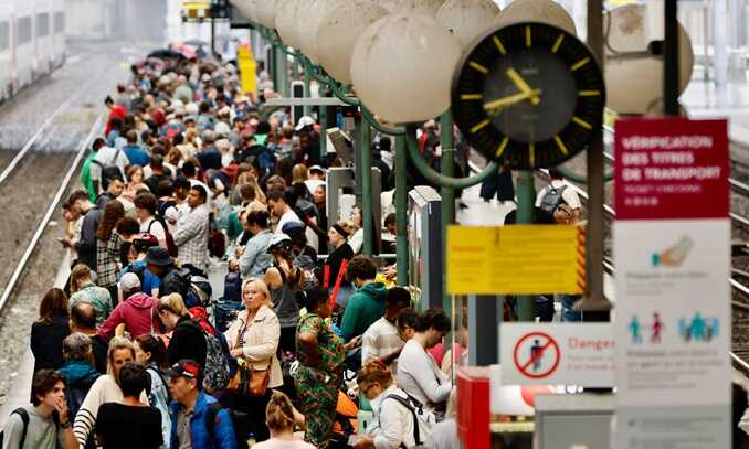 French rail network hit by arson attacks before Olympics opening ceremony