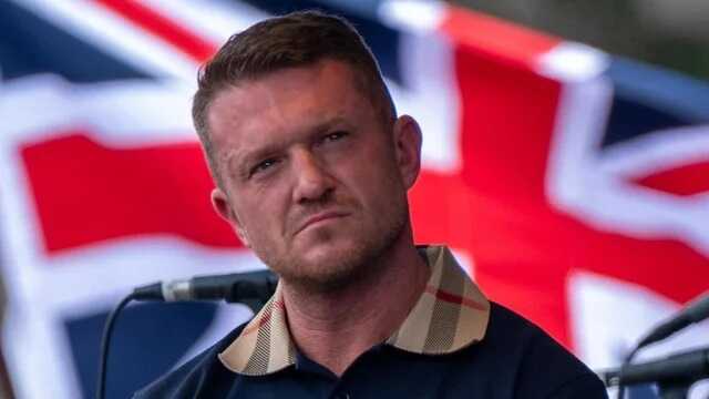 Tommy Robinson says he has been arrested under Terrorism Act