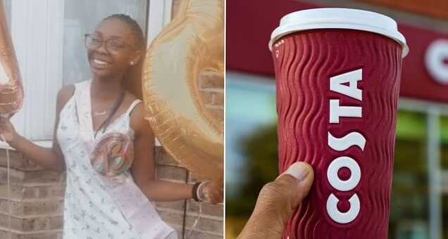 Girl, 13, dies after sipping Costa Coffee hot chocolate