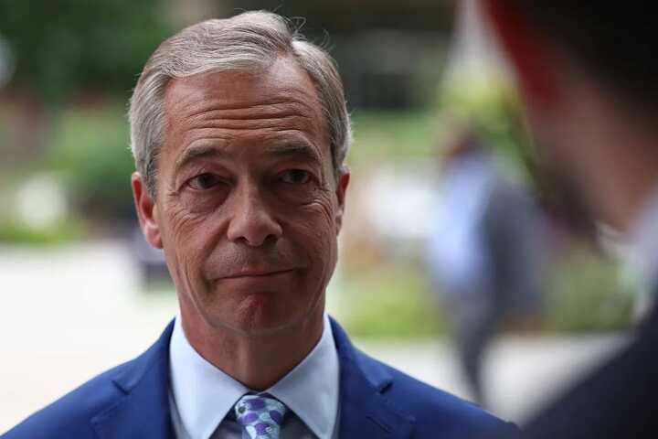 Nigel Farage travels to the US again, marking his second trip in seven weeks since becoming Clacton MP