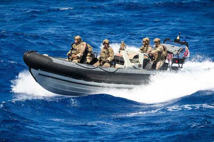 Royal Navy intercepts Caribbean smugglers with £40 million worth of cocaine