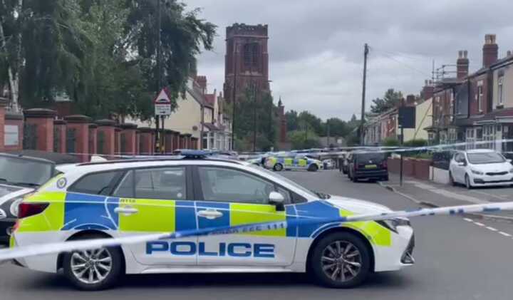 Police hunting knifeman following stabbing near HMP Birmingham