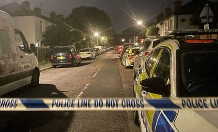 Surrey: Bodies of three children and a man found at a house in Staines