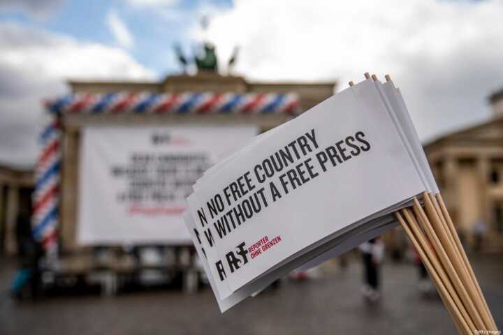 RSF: Democratic backsliding harms press freedoms globally