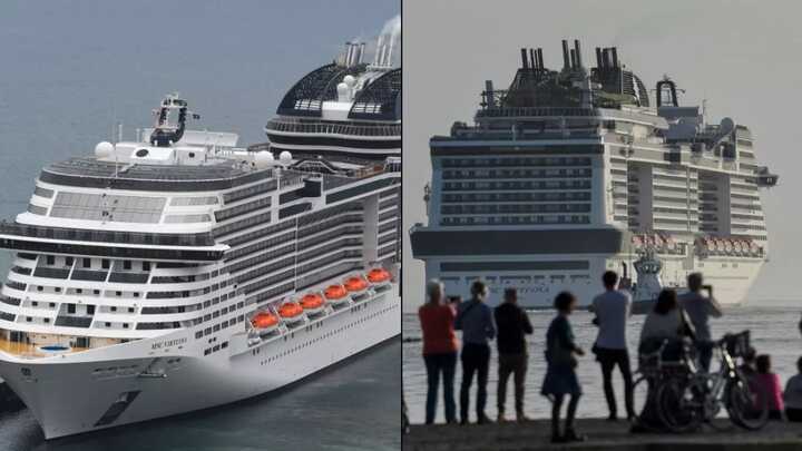 Woman dies after falling overboard from cruise ship crossing the English Channel