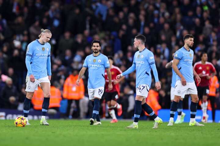 Tragic death as Man City fan collapses during Manchester derby