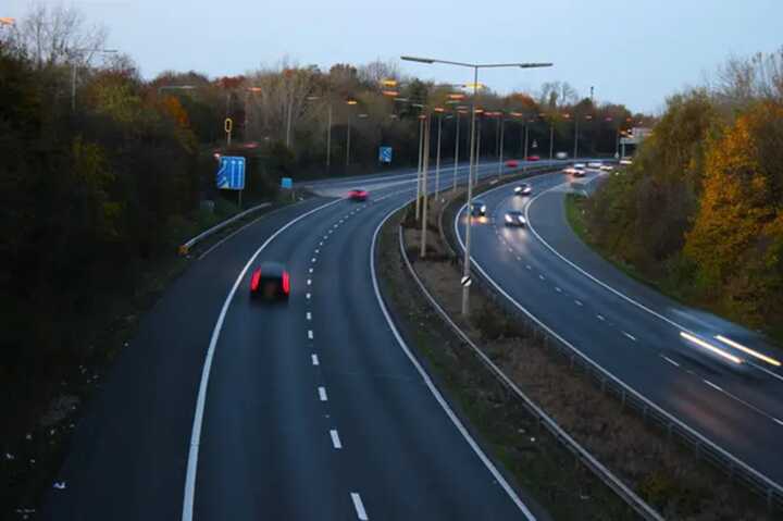 Seven-month-old baby dies after car crashes into tree on A1 in Lincolnshire