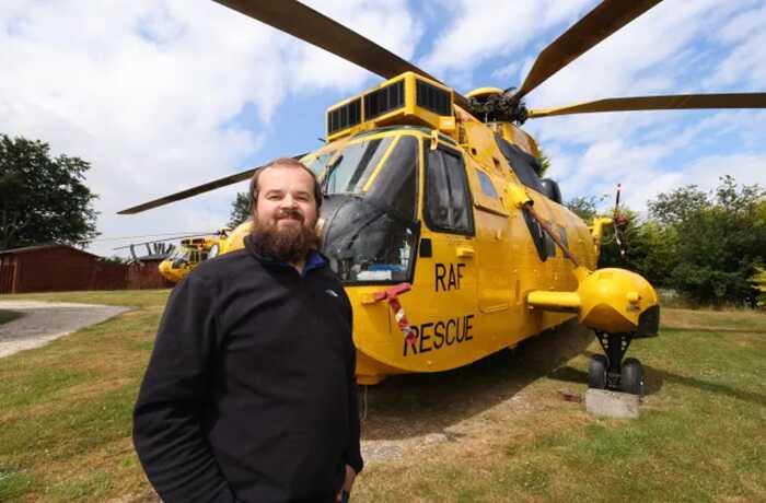 Sea King helicopter café thwarted: Ben’s uphill battle to preserve aviation history