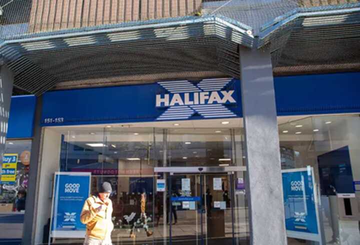 A Halifax Building Society in Uxbridge. Picture: Alamy