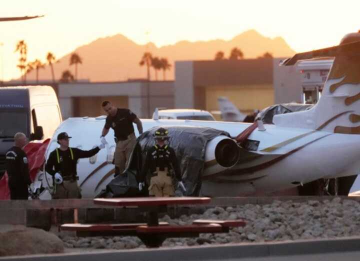 Private jets collide at Scottsdale Airport, killing at least one