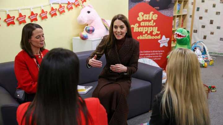 Inmates say prison childcare is better than on the outside: Princess Kate’s visit