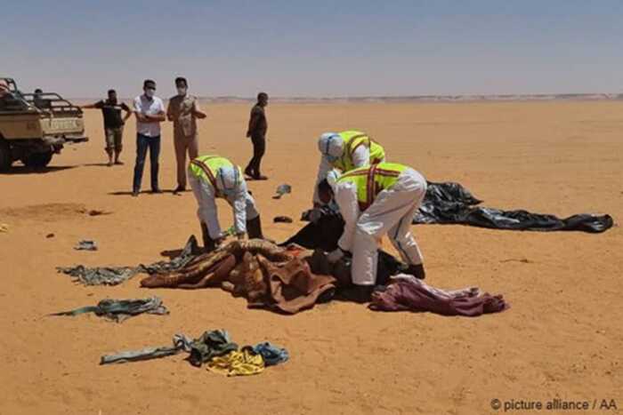 Libyan migrant smugglers admit to killing and burying victims in desert