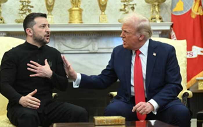 Ukraine ‘gambling with World War Three’, Trump tells Zelenskyy in heated meeting