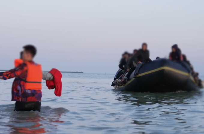 The number of small boats arriving via the Channel in the first half of 2025 rises by 48% compared to the previous year